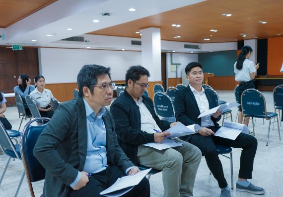 ภาพกิจกรรม  คณะวิทยาศาสตร์และเทคโนโลยี มหาวิทยาลัยราชภัฏกําแพงเพชร จัดการประกวดโครงงานคณิตศาสตร์ประเภททฤษฎี ระดับมัธยมศึกษาตอนปลาย ในงานสัปดาห์วิทยาศาสตร์แห่งชาติ ส่วนภูมิภาค ประจำปี 2568