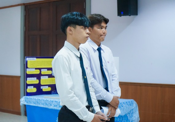 ภาพกิจกรรม  คณะวิทยาศาสตร์และเทคโนโลยี มหาวิทยาลัยราชภัฏกําแพงเพชร จัดการประกวดโครงงานคณิตศาสตร์ประเภททฤษฎี ระดับมัธยมศึกษาตอนปลาย ในงานสัปดาห์วิทยาศาสตร์แห่งชาติ ส่วนภูมิภาค ประจำปี 2568