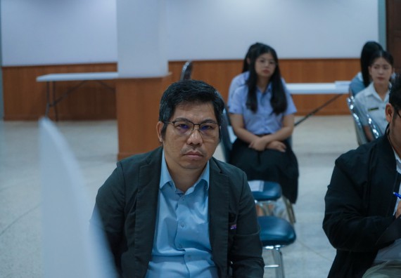 ภาพกิจกรรม  คณะวิทยาศาสตร์และเทคโนโลยี มหาวิทยาลัยราชภัฏกําแพงเพชร จัดการประกวดโครงงานคณิตศาสตร์ประเภททฤษฎี ระดับมัธยมศึกษาตอนปลาย ในงานสัปดาห์วิทยาศาสตร์แห่งชาติ ส่วนภูมิภาค ประจำปี 2568