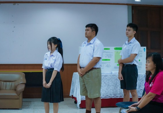 ภาพกิจกรรม  คณะวิทยาศาสตร์และเทคโนโลยี มหาวิทยาลัยราชภัฏกําแพงเพชร จัดการประกวดโครงงานคณิตศาสตร์ประเภททฤษฎี ระดับมัธยมศึกษาตอนปลาย ในงานสัปดาห์วิทยาศาสตร์แห่งชาติ ส่วนภูมิภาค ประจำปี 2568