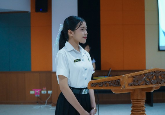 ภาพกิจกรรม  คณะวิทยาศาสตร์และเทคโนโลยี มหาวิทยาลัยราชภัฏกําแพงเพชร จัดการประกวดโครงงานคณิตศาสตร์ประเภททฤษฎี ระดับมัธยมศึกษาตอนปลาย ในงานสัปดาห์วิทยาศาสตร์แห่งชาติ ส่วนภูมิภาค ประจำปี 2568