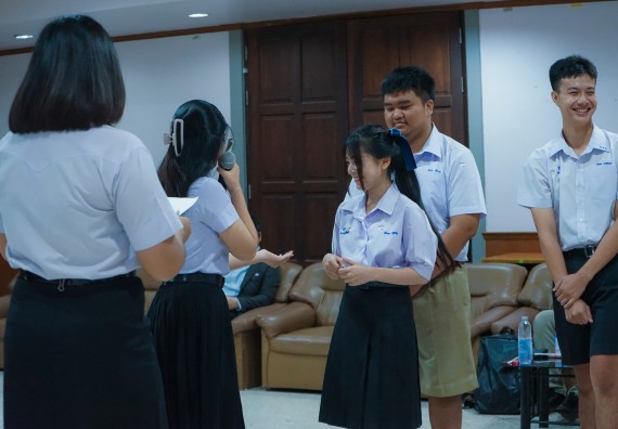 ภาพกิจกรรม  คณะวิทยาศาสตร์และเทคโนโลยี มหาวิทยาลัยราชภัฏกําแพงเพชร จัดการประกวดโครงงานคณิตศาสตร์ประเภททฤษฎี ระดับมัธยมศึกษาตอนปลาย ในงานสัปดาห์วิทยาศาสตร์แห่งชาติ ส่วนภูมิภาค ประจำปี 2568