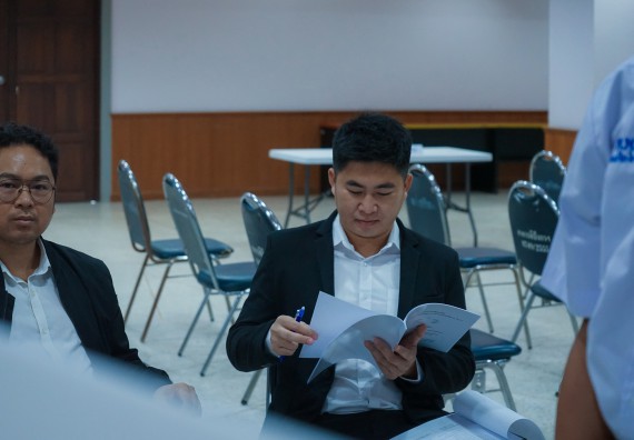 ภาพกิจกรรม  คณะวิทยาศาสตร์และเทคโนโลยี มหาวิทยาลัยราชภัฏกําแพงเพชร จัดการประกวดโครงงานคณิตศาสตร์ประเภททฤษฎี ระดับมัธยมศึกษาตอนปลาย ในงานสัปดาห์วิทยาศาสตร์แห่งชาติ ส่วนภูมิภาค ประจำปี 2568