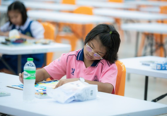 ภาพกิจกรรม  คณะวิทยาศาสตร์และเทคโนโลยี มหาวิทยาลัยราชภัฏกําแพงเพชร จัดการประกวดภาพวาดจินตนาการทางวิทยาศาสตร์ ระดับประถมศึกษาตอนปลาย ระดับมัธยมศึกษาตอนต้น ระดับมัธยมศึกษาตอนปลาย ในงานสัปดาห์วิทยาศาสตร์แห่งชาติ ส่วนภูมิภาค ประจำปี 2568