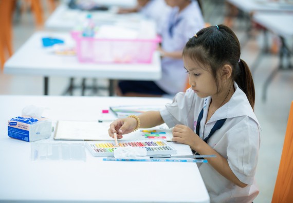 ภาพกิจกรรม  คณะวิทยาศาสตร์และเทคโนโลยี มหาวิทยาลัยราชภัฏกําแพงเพชร จัดการประกวดภาพวาดจินตนาการทางวิทยาศาสตร์ ระดับประถมศึกษาตอนปลาย ระดับมัธยมศึกษาตอนต้น ระดับมัธยมศึกษาตอนปลาย ในงานสัปดาห์วิทยาศาสตร์แห่งชาติ ส่วนภูมิภาค ประจำปี 2568