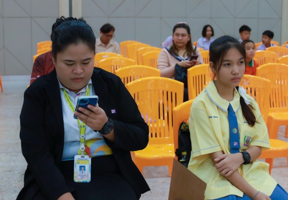 ภาพกิจกรรม  คณะวิทยาศาสตร์และเทคโนโลยี มหาวิทยาลัยราชภัฏกําแพงเพชร จัดการประกวดภาพวาดจินตนาการทางวิทยาศาสตร์ ระดับประถมศึกษาตอนปลาย ระดับมัธยมศึกษาตอนต้น ระดับมัธยมศึกษาตอนปลาย ในงานสัปดาห์วิทยาศาสตร์แห่งชาติ ส่วนภูมิภาค ประจำปี 2568