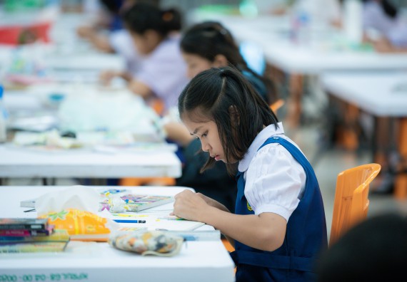 ภาพกิจกรรม  คณะวิทยาศาสตร์และเทคโนโลยี มหาวิทยาลัยราชภัฏกําแพงเพชร จัดการประกวดภาพวาดจินตนาการทางวิทยาศาสตร์ ระดับประถมศึกษาตอนปลาย ระดับมัธยมศึกษาตอนต้น ระดับมัธยมศึกษาตอนปลาย ในงานสัปดาห์วิทยาศาสตร์แห่งชาติ ส่วนภูมิภาค ประจำปี 2568