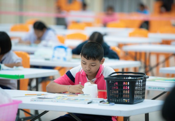 ภาพกิจกรรม  คณะวิทยาศาสตร์และเทคโนโลยี มหาวิทยาลัยราชภัฏกําแพงเพชร จัดการประกวดภาพวาดจินตนาการทางวิทยาศาสตร์ ระดับประถมศึกษาตอนปลาย ระดับมัธยมศึกษาตอนต้น ระดับมัธยมศึกษาตอนปลาย ในงานสัปดาห์วิทยาศาสตร์แห่งชาติ ส่วนภูมิภาค ประจำปี 2568