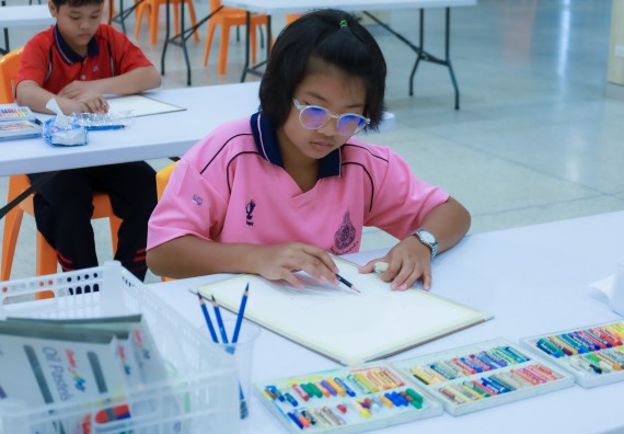 ภาพกิจกรรม  คณะวิทยาศาสตร์และเทคโนโลยี มหาวิทยาลัยราชภัฏกําแพงเพชร จัดการประกวดภาพวาดจินตนาการทางวิทยาศาสตร์ ระดับประถมศึกษาตอนปลาย ระดับมัธยมศึกษาตอนต้น ระดับมัธยมศึกษาตอนปลาย ในงานสัปดาห์วิทยาศาสตร์แห่งชาติ ส่วนภูมิภาค ประจำปี 2568