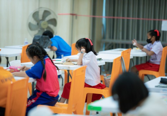 ภาพกิจกรรม  คณะวิทยาศาสตร์และเทคโนโลยี มหาวิทยาลัยราชภัฏกําแพงเพชร จัดการประกวดภาพวาดจินตนาการทางวิทยาศาสตร์ ระดับประถมศึกษาตอนปลาย ระดับมัธยมศึกษาตอนต้น ระดับมัธยมศึกษาตอนปลาย ในงานสัปดาห์วิทยาศาสตร์แห่งชาติ ส่วนภูมิภาค ประจำปี 2568