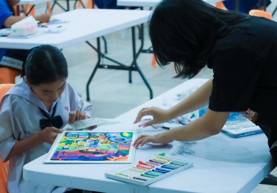 ภาพกิจกรรม  คณะวิทยาศาสตร์และเทคโนโลยี มหาวิทยาลัยราชภัฏกําแพงเพชร จัดการประกวดภาพวาดจินตนาการทางวิทยาศาสตร์ ระดับประถมศึกษาตอนปลาย ระดับมัธยมศึกษาตอนต้น ระดับมัธยมศึกษาตอนปลาย ในงานสัปดาห์วิทยาศาสตร์แห่งชาติ ส่วนภูมิภาค ประจำปี 2568