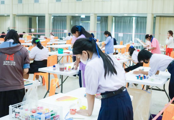 ภาพกิจกรรม  คณะวิทยาศาสตร์และเทคโนโลยี มหาวิทยาลัยราชภัฏกําแพงเพชร จัดการประกวดภาพวาดจินตนาการทางวิทยาศาสตร์ ระดับประถมศึกษาตอนปลาย ระดับมัธยมศึกษาตอนต้น ระดับมัธยมศึกษาตอนปลาย ในงานสัปดาห์วิทยาศาสตร์แห่งชาติ ส่วนภูมิภาค ประจำปี 2568