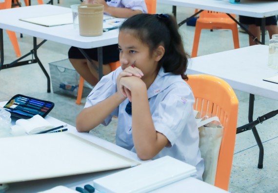 ภาพกิจกรรม  คณะวิทยาศาสตร์และเทคโนโลยี มหาวิทยาลัยราชภัฏกําแพงเพชร จัดการประกวดภาพวาดจินตนาการทางวิทยาศาสตร์ ระดับประถมศึกษาตอนปลาย ระดับมัธยมศึกษาตอนต้น ระดับมัธยมศึกษาตอนปลาย ในงานสัปดาห์วิทยาศาสตร์แห่งชาติ ส่วนภูมิภาค ประจำปี 2568