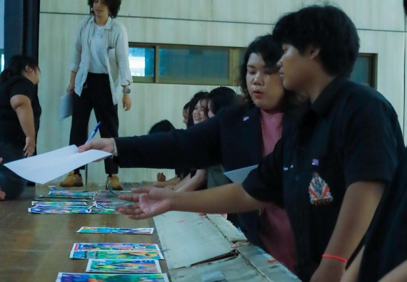 ภาพกิจกรรม  คณะวิทยาศาสตร์และเทคโนโลยี มหาวิทยาลัยราชภัฏกําแพงเพชร จัดการประกวดภาพวาดจินตนาการทางวิทยาศาสตร์ ระดับประถมศึกษาตอนปลาย ระดับมัธยมศึกษาตอนต้น ระดับมัธยมศึกษาตอนปลาย ในงานสัปดาห์วิทยาศาสตร์แห่งชาติ ส่วนภูมิภาค ประจำปี 2568