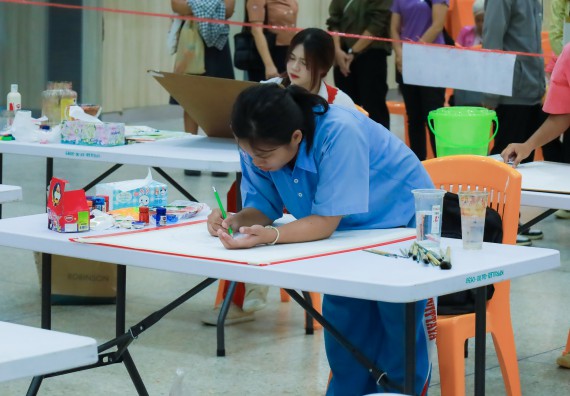 ภาพกิจกรรม  คณะวิทยาศาสตร์และเทคโนโลยี มหาวิทยาลัยราชภัฏกําแพงเพชร จัดการประกวดภาพวาดจินตนาการทางวิทยาศาสตร์ ระดับประถมศึกษาตอนปลาย ระดับมัธยมศึกษาตอนต้น ระดับมัธยมศึกษาตอนปลาย ในงานสัปดาห์วิทยาศาสตร์แห่งชาติ ส่วนภูมิภาค ประจำปี 2568