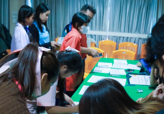 ภาพกิจกรรม  คณะวิทยาศาสตร์และเทคโนโลยี มหาวิทยาลัยราชภัฏกําแพงเพชร จัดการประกวดภาพวาดจินตนาการทางวิทยาศาสตร์ ระดับประถมศึกษาตอนปลาย ระดับมัธยมศึกษาตอนต้น ระดับมัธยมศึกษาตอนปลาย ในงานสัปดาห์วิทยาศาสตร์แห่งชาติ ส่วนภูมิภาค ประจำปี 2568