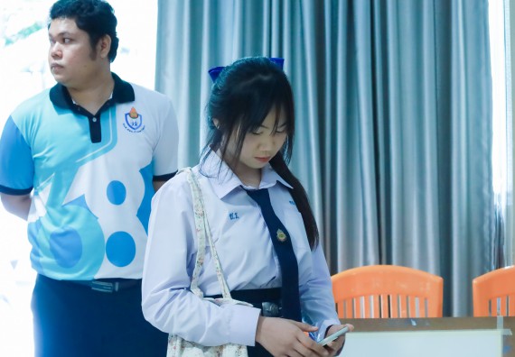 ภาพกิจกรรม  คณะวิทยาศาสตร์และเทคโนโลยี มหาวิทยาลัยราชภัฏกําแพงเพชร จัดการประกวดภาพวาดจินตนาการทางวิทยาศาสตร์ ระดับประถมศึกษาตอนปลาย ระดับมัธยมศึกษาตอนต้น ระดับมัธยมศึกษาตอนปลาย ในงานสัปดาห์วิทยาศาสตร์แห่งชาติ ส่วนภูมิภาค ประจำปี 2568