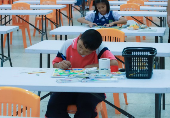 ภาพกิจกรรม  คณะวิทยาศาสตร์และเทคโนโลยี มหาวิทยาลัยราชภัฏกําแพงเพชร จัดการประกวดภาพวาดจินตนาการทางวิทยาศาสตร์ ระดับประถมศึกษาตอนปลาย ระดับมัธยมศึกษาตอนต้น ระดับมัธยมศึกษาตอนปลาย ในงานสัปดาห์วิทยาศาสตร์แห่งชาติ ส่วนภูมิภาค ประจำปี 2568