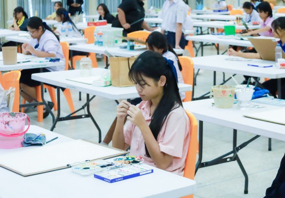 ภาพกิจกรรม  คณะวิทยาศาสตร์และเทคโนโลยี มหาวิทยาลัยราชภัฏกําแพงเพชร จัดการประกวดภาพวาดจินตนาการทางวิทยาศาสตร์ ระดับประถมศึกษาตอนปลาย ระดับมัธยมศึกษาตอนต้น ระดับมัธยมศึกษาตอนปลาย ในงานสัปดาห์วิทยาศาสตร์แห่งชาติ ส่วนภูมิภาค ประจำปี 2568