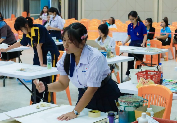 ภาพกิจกรรม  คณะวิทยาศาสตร์และเทคโนโลยี มหาวิทยาลัยราชภัฏกําแพงเพชร จัดการประกวดภาพวาดจินตนาการทางวิทยาศาสตร์ ระดับประถมศึกษาตอนปลาย ระดับมัธยมศึกษาตอนต้น ระดับมัธยมศึกษาตอนปลาย ในงานสัปดาห์วิทยาศาสตร์แห่งชาติ ส่วนภูมิภาค ประจำปี 2568