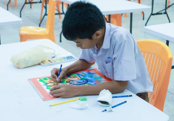 ภาพกิจกรรม  คณะวิทยาศาสตร์และเทคโนโลยี มหาวิทยาลัยราชภัฏกําแพงเพชร จัดการประกวดภาพวาดจินตนาการทางวิทยาศาสตร์ ระดับประถมศึกษาตอนปลาย ระดับมัธยมศึกษาตอนต้น ระดับมัธยมศึกษาตอนปลาย ในงานสัปดาห์วิทยาศาสตร์แห่งชาติ ส่วนภูมิภาค ประจำปี 2568