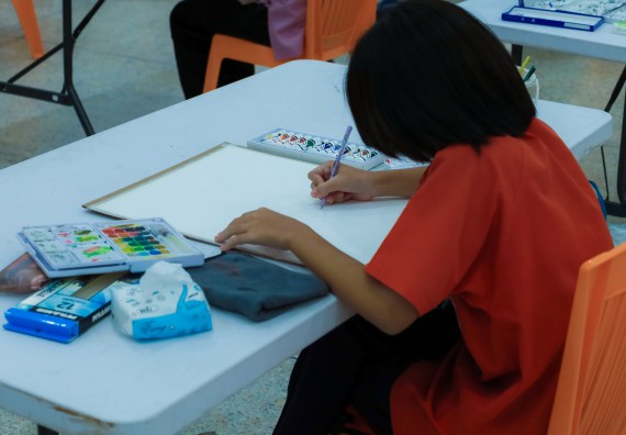 ภาพกิจกรรม  คณะวิทยาศาสตร์และเทคโนโลยี มหาวิทยาลัยราชภัฏกําแพงเพชร จัดการประกวดภาพวาดจินตนาการทางวิทยาศาสตร์ ระดับประถมศึกษาตอนปลาย ระดับมัธยมศึกษาตอนต้น ระดับมัธยมศึกษาตอนปลาย ในงานสัปดาห์วิทยาศาสตร์แห่งชาติ ส่วนภูมิภาค ประจำปี 2568