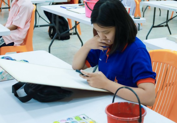 ภาพกิจกรรม  คณะวิทยาศาสตร์และเทคโนโลยี มหาวิทยาลัยราชภัฏกําแพงเพชร จัดการประกวดภาพวาดจินตนาการทางวิทยาศาสตร์ ระดับประถมศึกษาตอนปลาย ระดับมัธยมศึกษาตอนต้น ระดับมัธยมศึกษาตอนปลาย ในงานสัปดาห์วิทยาศาสตร์แห่งชาติ ส่วนภูมิภาค ประจำปี 2568