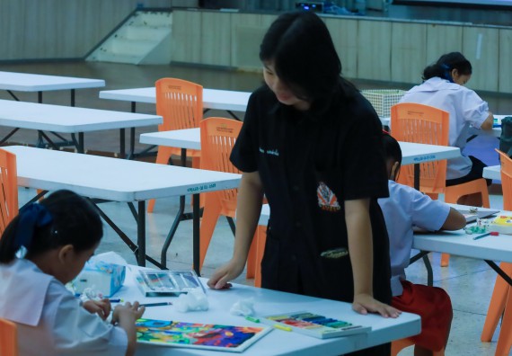 ภาพกิจกรรม  คณะวิทยาศาสตร์และเทคโนโลยี มหาวิทยาลัยราชภัฏกําแพงเพชร จัดการประกวดภาพวาดจินตนาการทางวิทยาศาสตร์ ระดับประถมศึกษาตอนปลาย ระดับมัธยมศึกษาตอนต้น ระดับมัธยมศึกษาตอนปลาย ในงานสัปดาห์วิทยาศาสตร์แห่งชาติ ส่วนภูมิภาค ประจำปี 2568