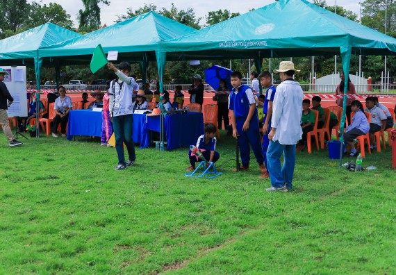 ภาพกิจกรรม  คณะวิทยาศาสตร์และเทคโนโลยี มหาวิทยาลัยราชภัฏกําแพงเพชร จัดการแข่งขันจรวดขวดน้ำ ระดับประถมศึกษา ระดับมัธยมศึกษาตอนต้น ระดับมัธยมศึกษาตอนปลาย ในงานสัปดาห์วิทยาศาสตร์แห่งชาติ ส่วนภูมิภาค ประจำปี 2568