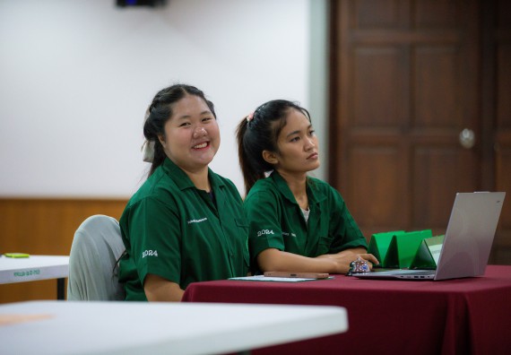 ภาพกิจกรรม  คณะวิทยาศาสตร์และเทคโนโลยี มหาวิทยาลัยราชภัฏกําแพงเพชร จัดการแข่งขันการพูดทางวิทยาศาสตร์ ระดับประถมศึกษา ระดับมัธยมศึกษาตอนต้น ระดับมัธยมศึกษาตอนปลาย ในงานสัปดาห์วิทยาศาสตร์แห่งชาติ ส่วนภูมิภาค ประจำปี 2568