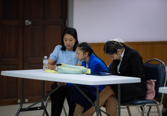 ภาพกิจกรรม  คณะวิทยาศาสตร์และเทคโนโลยี มหาวิทยาลัยราชภัฏกําแพงเพชร จัดการแข่งขันการพูดทางวิทยาศาสตร์ ระดับประถมศึกษา ระดับมัธยมศึกษาตอนต้น ระดับมัธยมศึกษาตอนปลาย ในงานสัปดาห์วิทยาศาสตร์แห่งชาติ ส่วนภูมิภาค ประจำปี 2568