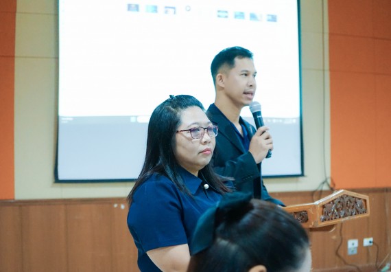 ภาพกิจกรรม  คณะวิทยาศาสตร์และเทคโนโลยี มหาวิทยาลัยราชภัฏกําแพงเพชร จัดการแข่งขันการพูดทางวิทยาศาสตร์ ระดับประถมศึกษา ระดับมัธยมศึกษาตอนต้น ระดับมัธยมศึกษาตอนปลาย ในงานสัปดาห์วิทยาศาสตร์แห่งชาติ ส่วนภูมิภาค ประจำปี 2568