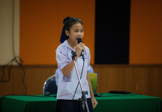 ภาพกิจกรรม  คณะวิทยาศาสตร์และเทคโนโลยี มหาวิทยาลัยราชภัฏกําแพงเพชร จัดการแข่งขันการพูดทางวิทยาศาสตร์ ระดับประถมศึกษา ระดับมัธยมศึกษาตอนต้น ระดับมัธยมศึกษาตอนปลาย ในงานสัปดาห์วิทยาศาสตร์แห่งชาติ ส่วนภูมิภาค ประจำปี 2568