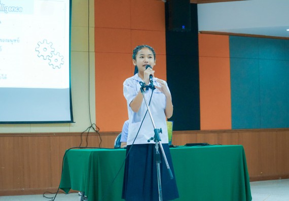 ภาพกิจกรรม  คณะวิทยาศาสตร์และเทคโนโลยี มหาวิทยาลัยราชภัฏกําแพงเพชร จัดการแข่งขันการพูดทางวิทยาศาสตร์ ระดับประถมศึกษา ระดับมัธยมศึกษาตอนต้น ระดับมัธยมศึกษาตอนปลาย ในงานสัปดาห์วิทยาศาสตร์แห่งชาติ ส่วนภูมิภาค ประจำปี 2568