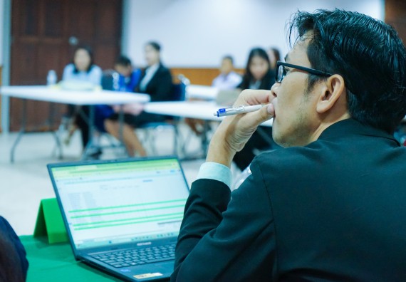 ภาพกิจกรรม  คณะวิทยาศาสตร์และเทคโนโลยี มหาวิทยาลัยราชภัฏกําแพงเพชร จัดการแข่งขันการพูดทางวิทยาศาสตร์ ระดับประถมศึกษา ระดับมัธยมศึกษาตอนต้น ระดับมัธยมศึกษาตอนปลาย ในงานสัปดาห์วิทยาศาสตร์แห่งชาติ ส่วนภูมิภาค ประจำปี 2568