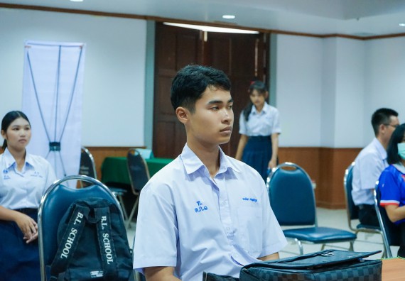 ภาพกิจกรรม  คณะวิทยาศาสตร์และเทคโนโลยี มหาวิทยาลัยราชภัฏกําแพงเพชร จัดการแข่งขันการพูดทางวิทยาศาสตร์ ระดับประถมศึกษา ระดับมัธยมศึกษาตอนต้น ระดับมัธยมศึกษาตอนปลาย ในงานสัปดาห์วิทยาศาสตร์แห่งชาติ ส่วนภูมิภาค ประจำปี 2568