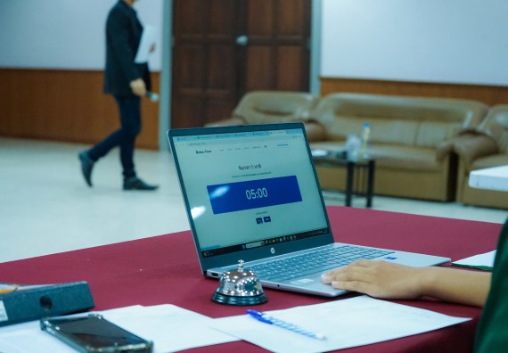 ภาพกิจกรรม  คณะวิทยาศาสตร์และเทคโนโลยี มหาวิทยาลัยราชภัฏกําแพงเพชร จัดการแข่งขันการพูดทางวิทยาศาสตร์ ระดับประถมศึกษา ระดับมัธยมศึกษาตอนต้น ระดับมัธยมศึกษาตอนปลาย ในงานสัปดาห์วิทยาศาสตร์แห่งชาติ ส่วนภูมิภาค ประจำปี 2568