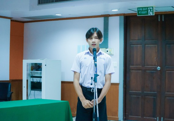 ภาพกิจกรรม  คณะวิทยาศาสตร์และเทคโนโลยี มหาวิทยาลัยราชภัฏกําแพงเพชร จัดการแข่งขันการพูดทางวิทยาศาสตร์ ระดับประถมศึกษา ระดับมัธยมศึกษาตอนต้น ระดับมัธยมศึกษาตอนปลาย ในงานสัปดาห์วิทยาศาสตร์แห่งชาติ ส่วนภูมิภาค ประจำปี 2568