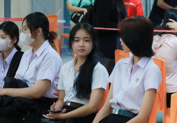 ภาพกิจกรรม  คณะวิทยาศาสตร์และเทคโนโลยี มหาวิทยาลัยราชภัฏกําแพงเพชร จัดการแข่งขันตอบปัญหาวิทยาศาสตร์ ระดับประถมศึกษาตอนปลาย ระดับมัธยมศึกษาตอนต้น ระดับมัธยมศึกษาตอนปลาย ในงานสัปดาห์วิทยาศาสตร์แห่งชาติ ส่วนภูมิภาค ประจำปี 2568