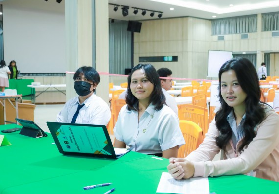 ภาพกิจกรรม  คณะวิทยาศาสตร์และเทคโนโลยี มหาวิทยาลัยราชภัฏกําแพงเพชร จัดการแข่งขันตอบปัญหาวิทยาศาสตร์ ระดับประถมศึกษาตอนปลาย ระดับมัธยมศึกษาตอนต้น ระดับมัธยมศึกษาตอนปลาย ในงานสัปดาห์วิทยาศาสตร์แห่งชาติ ส่วนภูมิภาค ประจำปี 2568