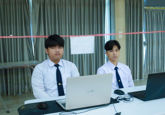 ภาพกิจกรรม  คณะวิทยาศาสตร์และเทคโนโลยี มหาวิทยาลัยราชภัฏกําแพงเพชร จัดการแข่งขันตอบปัญหาวิทยาศาสตร์ ระดับประถมศึกษาตอนปลาย ระดับมัธยมศึกษาตอนต้น ระดับมัธยมศึกษาตอนปลาย ในงานสัปดาห์วิทยาศาสตร์แห่งชาติ ส่วนภูมิภาค ประจำปี 2568