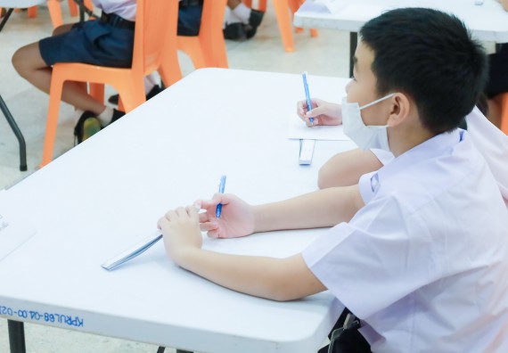 ภาพกิจกรรม  คณะวิทยาศาสตร์และเทคโนโลยี มหาวิทยาลัยราชภัฏกําแพงเพชร จัดการแข่งขันตอบปัญหาวิทยาศาสตร์ ระดับประถมศึกษาตอนปลาย ระดับมัธยมศึกษาตอนต้น ระดับมัธยมศึกษาตอนปลาย ในงานสัปดาห์วิทยาศาสตร์แห่งชาติ ส่วนภูมิภาค ประจำปี 2568