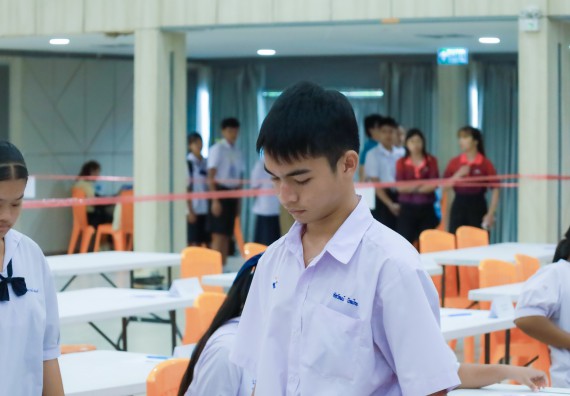 ภาพกิจกรรม  คณะวิทยาศาสตร์และเทคโนโลยี มหาวิทยาลัยราชภัฏกําแพงเพชร จัดการแข่งขันตอบปัญหาวิทยาศาสตร์ ระดับประถมศึกษาตอนปลาย ระดับมัธยมศึกษาตอนต้น ระดับมัธยมศึกษาตอนปลาย ในงานสัปดาห์วิทยาศาสตร์แห่งชาติ ส่วนภูมิภาค ประจำปี 2568