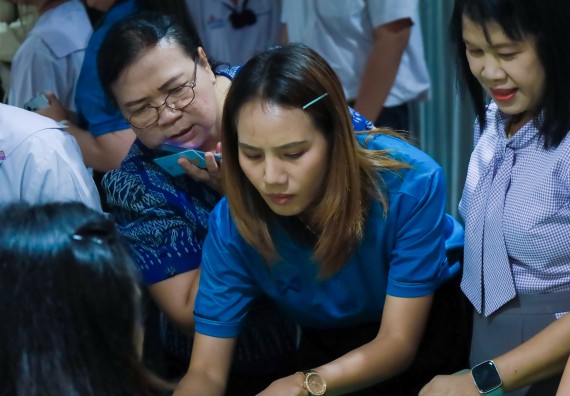 ภาพกิจกรรม  คณะวิทยาศาสตร์และเทคโนโลยี มหาวิทยาลัยราชภัฏกําแพงเพชร จัดการแข่งขันตอบปัญหาวิทยาศาสตร์ ระดับประถมศึกษาตอนปลาย ระดับมัธยมศึกษาตอนต้น ระดับมัธยมศึกษาตอนปลาย ในงานสัปดาห์วิทยาศาสตร์แห่งชาติ ส่วนภูมิภาค ประจำปี 2568