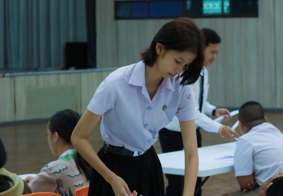 ภาพกิจกรรม  คณะวิทยาศาสตร์และเทคโนโลยี มหาวิทยาลัยราชภัฏกําแพงเพชร จัดการแข่งขันตอบปัญหาวิทยาศาสตร์ ระดับประถมศึกษาตอนปลาย ระดับมัธยมศึกษาตอนต้น ระดับมัธยมศึกษาตอนปลาย ในงานสัปดาห์วิทยาศาสตร์แห่งชาติ ส่วนภูมิภาค ประจำปี 2568