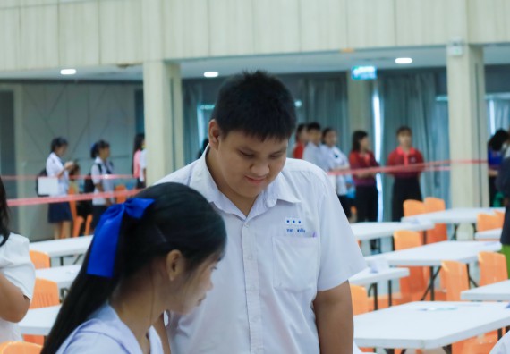 ภาพกิจกรรม  คณะวิทยาศาสตร์และเทคโนโลยี มหาวิทยาลัยราชภัฏกําแพงเพชร จัดการแข่งขันตอบปัญหาวิทยาศาสตร์ ระดับประถมศึกษาตอนปลาย ระดับมัธยมศึกษาตอนต้น ระดับมัธยมศึกษาตอนปลาย ในงานสัปดาห์วิทยาศาสตร์แห่งชาติ ส่วนภูมิภาค ประจำปี 2568