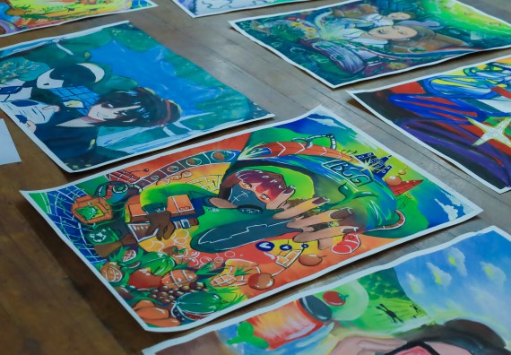 ภาพกิจกรรม  คณะวิทยาศาสตร์และเทคโนโลยี มหาวิทยาลัยราชภัฏกําแพงเพชร จัดการประกวดภาพวาดจินตนาการทางวิทยาศาสตร์ ระดับประถมศึกษาตอนปลาย ระดับมัธยมศึกษาตอนต้น ระดับมัธยมศึกษาตอนปลาย ในงานสัปดาห์วิทยาศาสตร์แห่งชาติ ส่วนภูมิภาค ประจำปี 2568