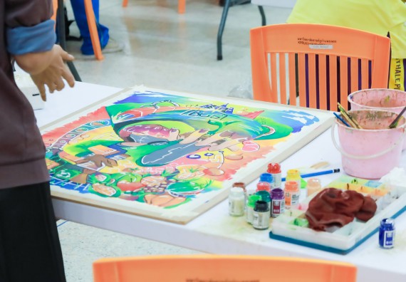 ภาพกิจกรรม  คณะวิทยาศาสตร์และเทคโนโลยี มหาวิทยาลัยราชภัฏกําแพงเพชร จัดการประกวดภาพวาดจินตนาการทางวิทยาศาสตร์ ระดับประถมศึกษาตอนปลาย ระดับมัธยมศึกษาตอนต้น ระดับมัธยมศึกษาตอนปลาย ในงานสัปดาห์วิทยาศาสตร์แห่งชาติ ส่วนภูมิภาค ประจำปี 2568