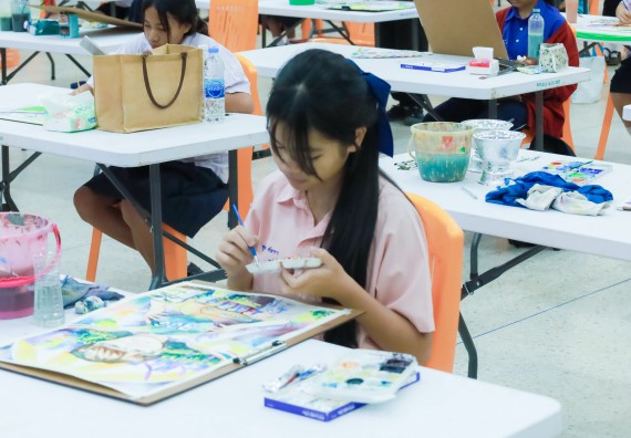 ภาพกิจกรรม  คณะวิทยาศาสตร์และเทคโนโลยี มหาวิทยาลัยราชภัฏกําแพงเพชร จัดการประกวดภาพวาดจินตนาการทางวิทยาศาสตร์ ระดับประถมศึกษาตอนปลาย ระดับมัธยมศึกษาตอนต้น ระดับมัธยมศึกษาตอนปลาย ในงานสัปดาห์วิทยาศาสตร์แห่งชาติ ส่วนภูมิภาค ประจำปี 2568