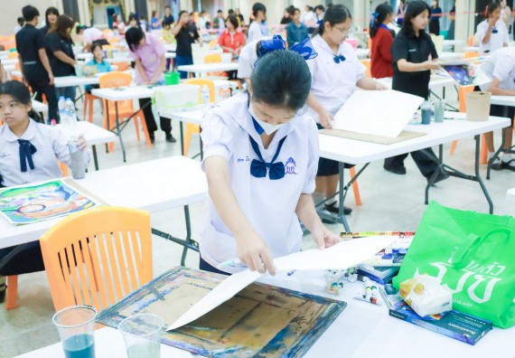 ภาพกิจกรรม  คณะวิทยาศาสตร์และเทคโนโลยี มหาวิทยาลัยราชภัฏกําแพงเพชร จัดการประกวดภาพวาดจินตนาการทางวิทยาศาสตร์ ระดับประถมศึกษาตอนปลาย ระดับมัธยมศึกษาตอนต้น ระดับมัธยมศึกษาตอนปลาย ในงานสัปดาห์วิทยาศาสตร์แห่งชาติ ส่วนภูมิภาค ประจำปี 2568